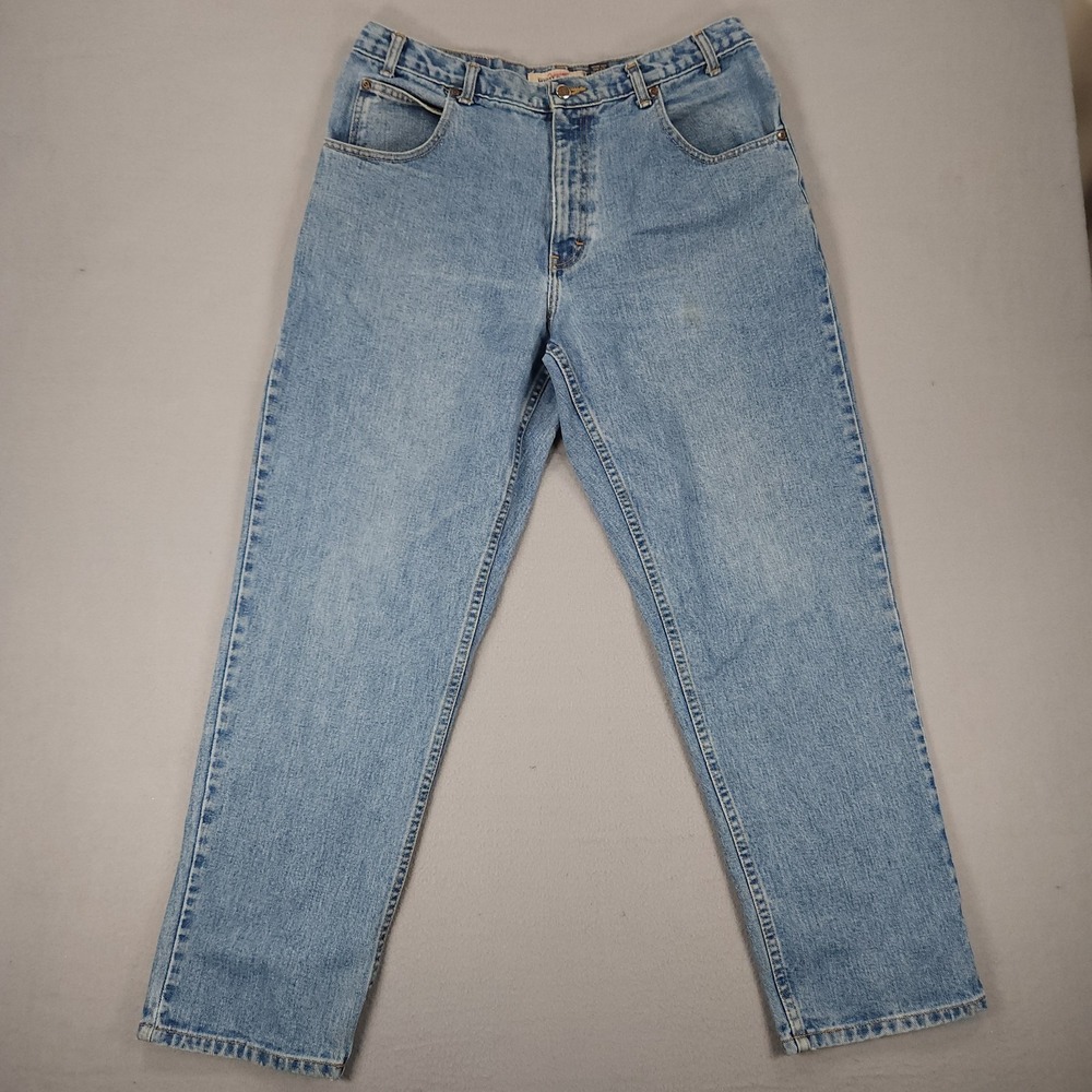 VTG High Sierra Authentic Dungarees Loose Fit Men's Jeans Blue Denim 36x30 Y2K